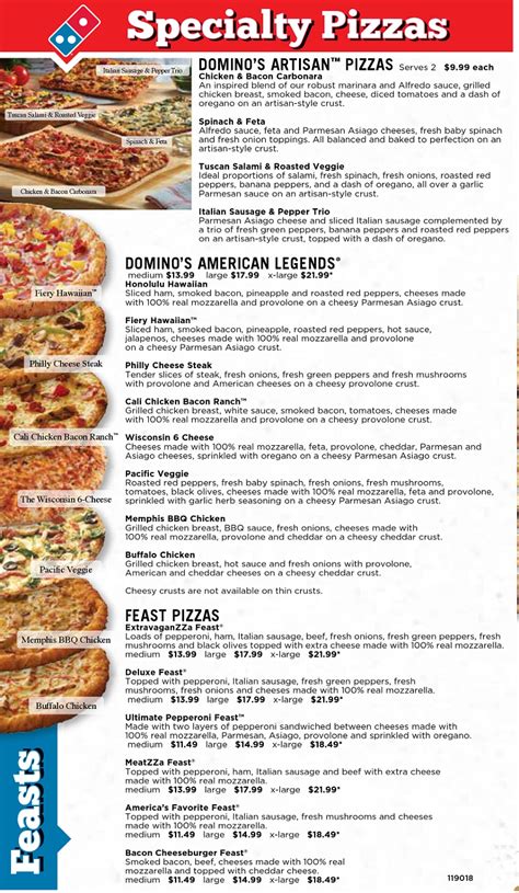 takeout dominos near me